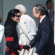 After being honored by the Museum of Children as the "Entertainer of the Decade", President George Bush personally congratulates Michael at the White House.