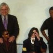 AME Church Visit. MJ receives the Humanitarian Award.
