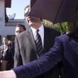 Court Hearings. Michael gives his testimony in a $21 million lawsuit over canceled millennium concerts.