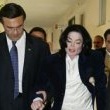 Court Hearings. Michael gives his testimony in a $21 million lawsuit over canceled millennium concerts.