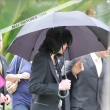 Leaving the Bel Air Hotel