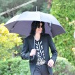 Leaving the Bel Air Hotel
