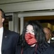 London Michael Jackson arrives at Heathrow airport