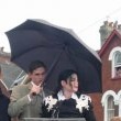 Michael, alongside illusionist David Blaine and former friend Uri Gellar, gives a rousing speech to the Exeter City Football Club.