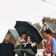 Michael, alongside illusionist David Blaine and former friend Uri Gellar, gives a rousing speech to the Exeter City Football Club.