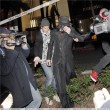 Michael and Christian Audigier do some shopping at Dior and Dolce & Gabbana at Rodeo Drive