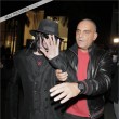 Michael and Christian Audigier do some shopping at Dior and Dolce & Gabbana at Rodeo Drive