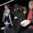 Michael and Christian Audigier do some shopping at Dior and Dolce & Gabbana at Rodeo Drive