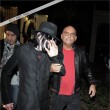 Michael and Christian Audigier do some shopping at Dior and Dolce & Gabbana at Rodeo Drive