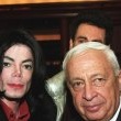 Michael and former friends Uri Gellar and Shmuley Boteach attend a private meeting with the then Prime Minister of Israel, Ariel Sharon.