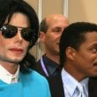 Michael and his brother Marlon at the National Cable Broadcasting convention.