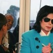 Michael and his brother Marlon at the National Cable Broadcasting convention.