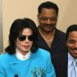 Michael and his brother Marlon at the National Cable Broadcasting convention.