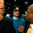 Michael and his brother Marlon at the National Cable Broadcasting convention.