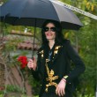 Michael and his children leave the Beverly Hills Hotel
