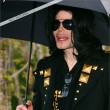 Michael and his children leave the Beverly Hills Hotel