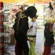 Michael and his children visits Tom's Toys