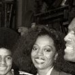 Michael and his "The Wiz" co-stars Diana Ross and Nipsy Russell attend a news conference for the film in New York City.
