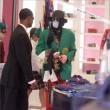 Michael and his three children go shopping on Melrose Avenue at the Ed Hardy store and at Off The Wall Antiques