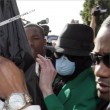 Michael and his three children go shopping on Melrose Avenue at the Ed Hardy store and at Off The Wall Antiques