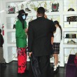 Michael and his three children go shopping on Melrose Avenue at the Ed Hardy store and at Off The Wall Antiques