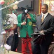 Michael and his three children go shopping on Melrose Avenue at the Ed Hardy store and at Off The Wall Antiques