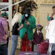 Michael and his three children go shopping on Melrose Avenue at the Ed Hardy store and at Off The Wall Antiques