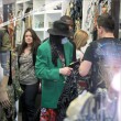 Michael and his three children go shopping on Melrose Avenue at the Ed Hardy store and at Off The Wall Antiques