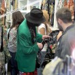 Michael and his three children go shopping on Melrose Avenue at the Ed Hardy store and at Off The Wall Antiques