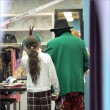 Michael and his three children go shopping on Melrose Avenue at the Ed Hardy store and at Off The Wall Antiques
