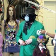 Michael and his three children go shopping on Melrose Avenue at the Ed Hardy store and at Off The Wall Antiques