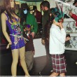 Michael and his three children go shopping on Melrose Avenue at the Ed Hardy store and at Off The Wall Antiques
