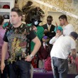 Michael and his three children go shopping on Melrose Avenue at the Ed Hardy store and at Off The Wall Antiques