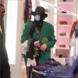 Michael and his three children go shopping on Melrose Avenue at the Ed Hardy store and at Off The Wall Antiques