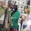 Michael and his three children go shopping on Melrose Avenue at the Ed Hardy store and at Off The Wall Antiques