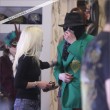 Michael and his three children go shopping on Melrose Avenue at the Ed Hardy store and at Off The Wall Antiques