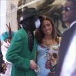 Michael and his three children go shopping on Melrose Avenue at the Ed Hardy store and at Off The Wall Antiques