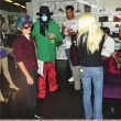Michael and his three children go shopping on Melrose Avenue at the Ed Hardy store and at Off The Wall Antiques