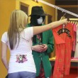 Michael and his three children go shopping on Melrose Avenue at the Ed Hardy store and at Off The Wall Antiques