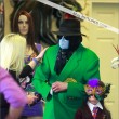 Michael and his three children go shopping on Melrose Avenue at the Ed Hardy store and at Off The Wall Antiques