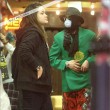 Michael and his three children go shopping on Melrose Avenue at the Ed Hardy store and at Off The Wall Antiques