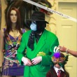 Michael and his three children go shopping on Melrose Avenue at the Ed Hardy store and at Off The Wall Antiques
