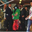Michael and his three children go shopping on Melrose Avenue at the Ed Hardy store and at Off The Wall Antiques