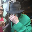 Michael and his three children go shopping on Melrose Avenue at the Ed Hardy store and at Off The Wall Antiques