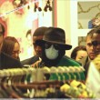 Michael and his three children go shopping on Melrose Avenue at the Ed Hardy store and at Off The Wall Antiques