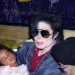 Michael and Karen Faye visit New York's Motown Cafe.