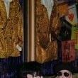 Michael and Karen Faye visit New York's Motown Cafe.
