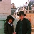Michael and Lisa Marie Presley visit the Chateau de Versailles in France.