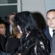Michael and Philip Green pictured out to dinner at the Nobu restaurant in London.