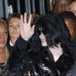 Michael and Philip Green pictured out to dinner at the Nobu restaurant in London.
